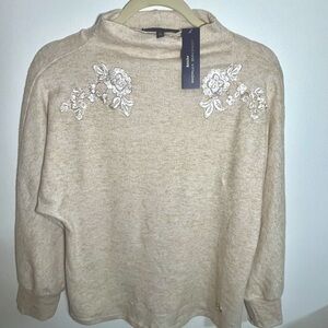 NWT Adrienne Vittadini Sweater - Petite Large -